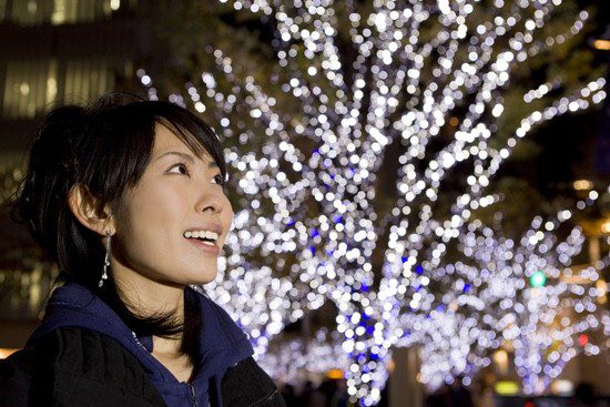 Los japoneses han importado las costumbres navideñas y ahora es una fiesta muy esperada
