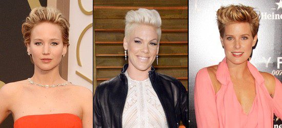 Jennifer Lawrence, Pink y Tania Llasera lucen looks para pelo corto
