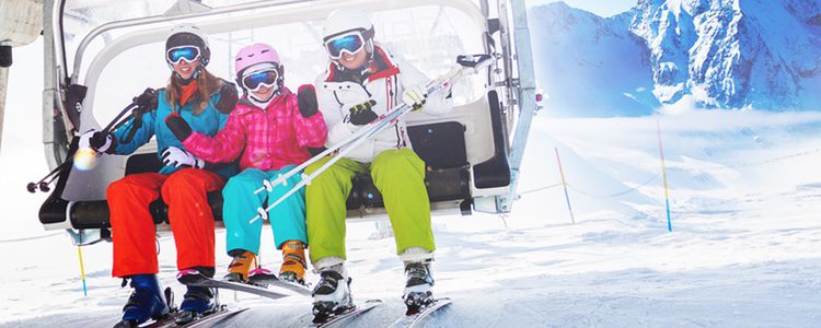 Esquiar para desconectar, y que mejor forma de hacerlo que acompañado de tu familia
