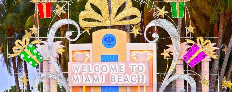 Miami es una ciudad perfecta que combina ambiente navideño y playero