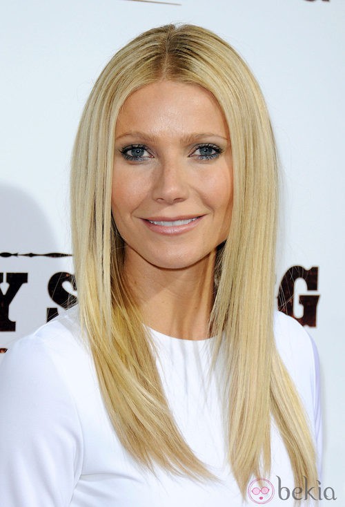 Peinados para Navidad: el pelo liso de Gwyneth Paltrow