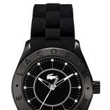 Reloj de mujer con correa de silicona en color negro de Lacoste Watches