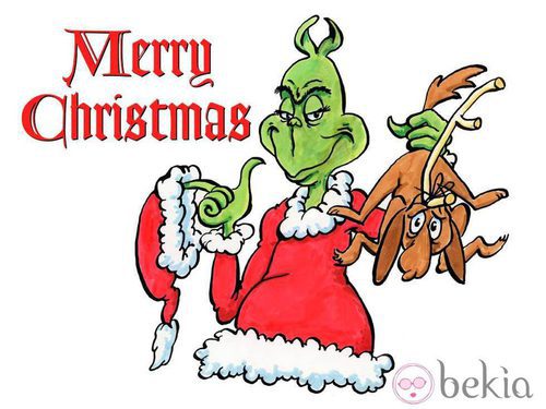 El dibujo de El Grinch - El Grinch detesta la Navidad - Foto en Bekia  Navidad