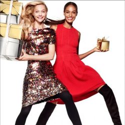 Vestidos rojos y de paillettes de la nueva campaña navideña 2014 de H&M