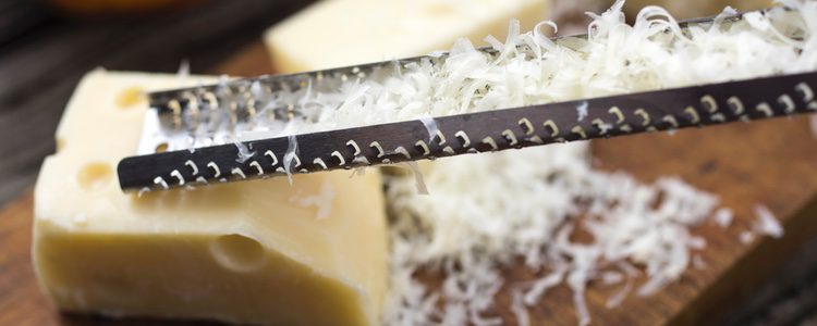 El queso parmesano es uno de los puntos diferenciales de la receta